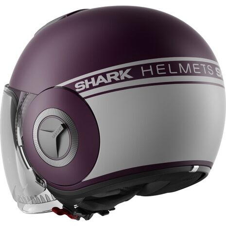 Shark / シャーク オープンフェイスヘルメット NANO STREET NEON MAT パールl シルバー パールl/PSP | HE2840PSP, sh_HE2840EPSPL - SHARK / シャークヘルメット