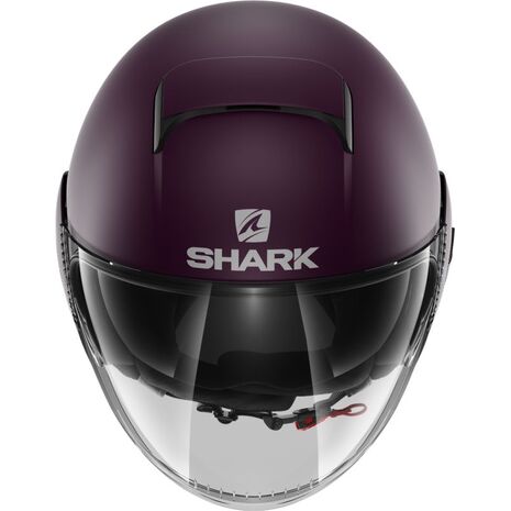 Shark / シャーク オープンフェイスヘルメット NANO STREET NEON MAT パールl シルバー パールl/PSP | HE2840PSP, sh_HE2840EPSPM - SHARK / シャークヘルメット