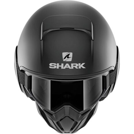 Shark / シャーク オープンフェイスヘルメット STREET DRAK BLANK MAT ブラックマット/KMA | HE3306KMA, sh_HE3306EKMAL - SHARK / シャークヘルメット