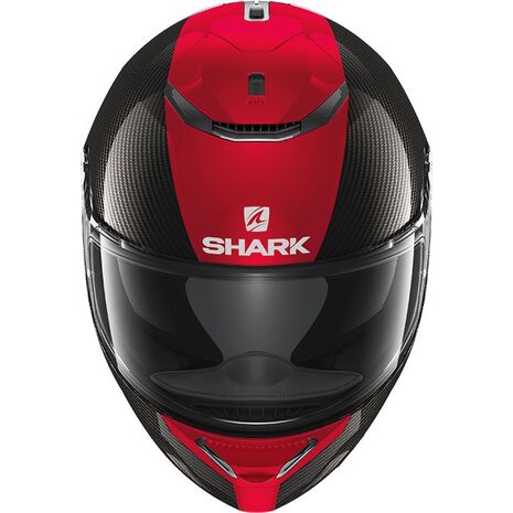 Shark / シャーク フルフェイスヘルメット SPARTAN CARB 1.2 SKIN カーボン レッド レッド/DRR | HE3400DRR, sh_HE3400EDRRL - SHARK / シャークヘルメット