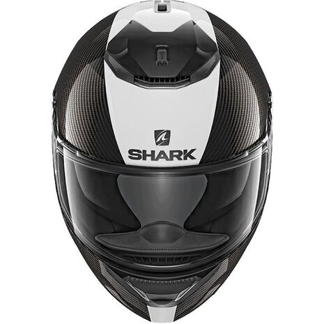 Shark / シャーク フルフェイスヘルメット SPARTAN CARB 1.2 SKIN カーボン ホワイト シルバー/DWS | HE3400DWS, sh_HE3400EDWSL - SHARK / シャークヘルメット