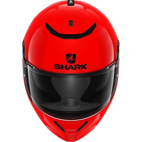 Shark / シャーク フルフェイスヘルメット SPARTAN 1.2 BLANK レッド/レッド | HE3430レッド, sh_HE3430EREDL - SHARK / シャークヘルメット