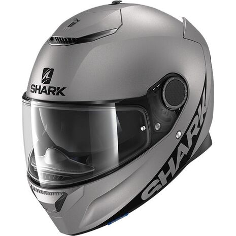 Shark / シャーク フルフェイスヘルメット SPARTAN 1.2 BLANK Mat アンスラサイトマット/AMA | HE3432AMA, sh_HE3432EAMAS - SHARK / シャークヘルメット