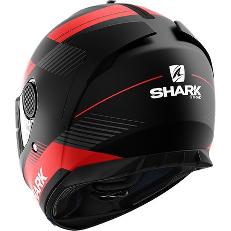 Shark / シャーク フルフェイスヘルメット SPARTAN 1.2 STRAD Mat ブラック レッド アンスラサイト/KRA | HE3439KRA, sh_HE3439EKRAL - SHARK / シャークヘルメット