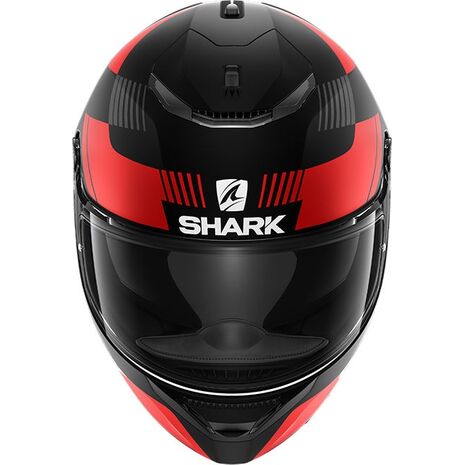 Shark / シャーク フルフェイスヘルメット SPARTAN 1.2 STRAD Mat ブラック レッド アンスラサイト/KRA | HE3439KRA, sh_HE3439EKRAL - SHARK / シャークヘルメット