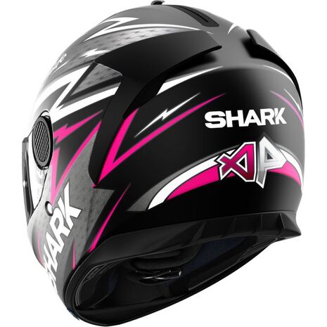 Shark / シャーク フルフェイスヘルメット SPARTAN 1.2 ADRIAN PARASSOL Mat ブラック アンスラサイト パープル/KAV | HE3464KAV, sh_HE3464EKAVM - SHARK / シャークヘルメット