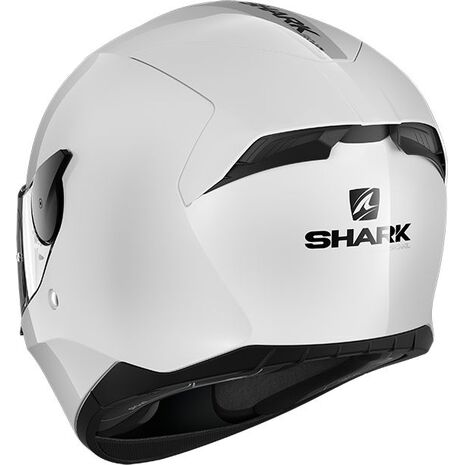 Shark / シャーク フルフェイスヘルメット D-SKWAL 2 BLANK ホワイト アズール/WHU | HE4030WHU, sh_HE4030EWHUL - SHARK / シャークヘルメット