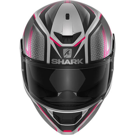 Shark / シャーク フルフェイスヘルメット D-SKWAL 2 DAVEN Mat シルバー ブラック バイオレット/SKV | HE4057SKV, sh_HE4057ESKVM - SHARK / シャークヘルメット