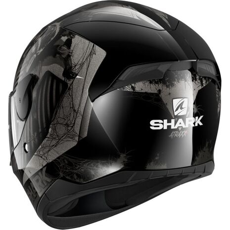 Shark / シャーク フルフェイスヘルメット D-SKWAL 2 ATRAXX ブラック アンスラサイト シルバー/KAS | HE4058KAS, sh_HE4058EKASS - SHARK / シャークヘルメット