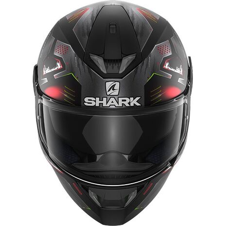 Shark / シャーク フルフェイスヘルメット SKWAL 2 VENGER Mat ブラック アンスラサイト レッド/KAR | HE4961KAR, sh_HE4961EKARL - SHARK / シャークヘルメット