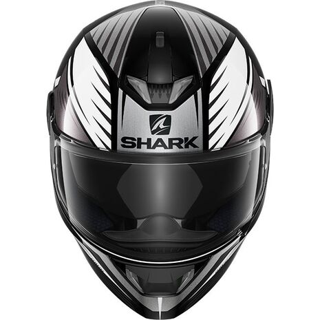 Shark / シャーク フルフェイスヘルメット SKWAL 2 HALLDER ブラック ホワイト アンスラサイト/KWA | HE4962KWA, sh_HE4962EKWAL - SHARK / シャークヘルメット