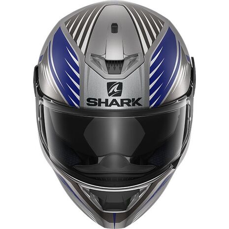 Shark / シャーク フルフェイスヘルメット SKWAL 2 HALLDER Mat アンスラサイト ブルー アンスラサイト/ABA | HE4963ABA, sh_HE4963EABAM - SHARK / シャークヘルメット
