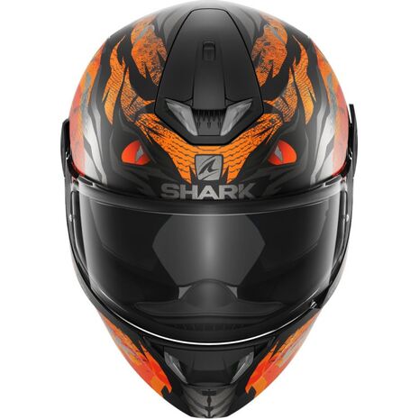 Shark / シャーク フルフェイスヘルメット SKWAL 2 IKER LECUONA Mat ブラック オレンジ シルバー/KOS | HE4965KOS, sh_HE4965EKOSL - SHARK / シャークヘルメット