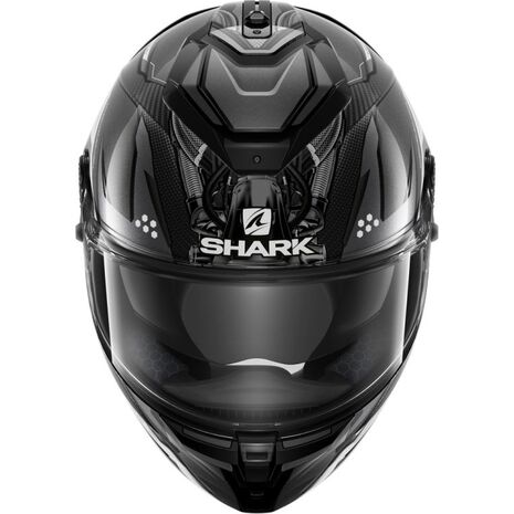 Shark / シャーク フルフェイスヘルメット SPARTAN GT カーボン URIKAN カーボン アンスラサイト ホワイト/DAW | HE7012DAW, sh_HE7012EDAWL - SHARK / シャークヘルメット
