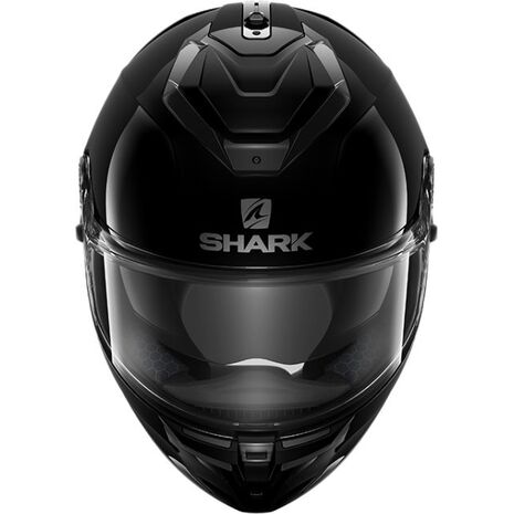 Shark / シャーク フルフェイスヘルメット SPARTAN GT BCL. MICR. BLANK ブラック/BLK | HE7065BLK, sh_HE7065EBLKS - SHARK / シャークヘルメット