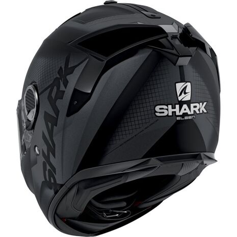 Shark / シャーク フルフェイスヘルメット SPARTAN GT BCL. MICR. ELGEN Mat ブラック アンスラサイト アンスラサイト/KAA | HE7067KAA, sh_HE7067EKAAL - SHARK / シャークヘルメット