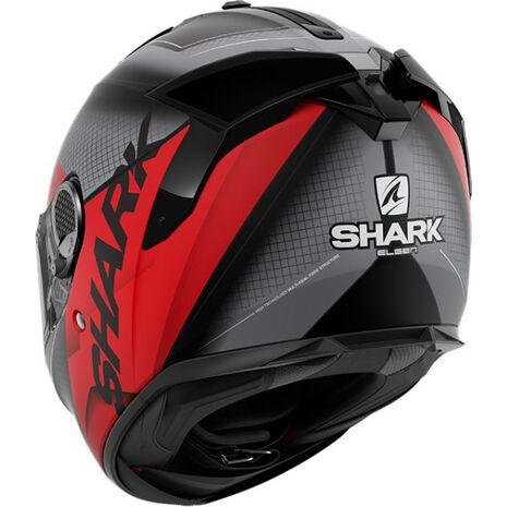 Shark / シャーク フルフェイスヘルメット SPARTAN GT BCL. MICR. ELGEN Mat ブラック アンスラサイト レッド/KAR | HE7067KAR, sh_HE7067EKARL - SHARK / シャークヘルメット