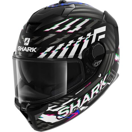 Shark / シャーク フルフェイスヘルメット SPARTAN GT BCL. MICR. E-BRAKE Mat Mat ブラック ブルー アンスラサイト/KBA | HE7073KBA, sh_HE7073EKBAS - SHARK / シャークヘルメット