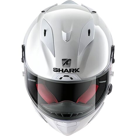 Shark / シャーク フルフェイスヘルメット RACE-R PRO BLANK ホワイト アズール/WHU | HE8600WHU, sh_HE8600EWHUL - SHARK / シャークヘルメット
