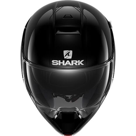 Shark / シャーク モジュラーヘルメット EVOJET BLANK ブラック/BLK | HE8800BLK, sh_HE8800EBLKL - SHARK / シャークヘルメット