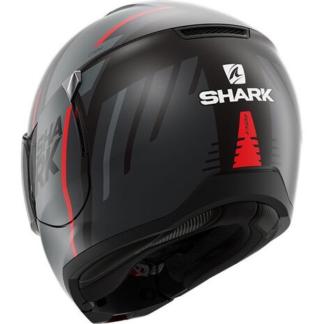 Shark / シャーク モジュラーヘルメット EVOJET VYDA MAT ブラック アンスラサイト レッド/KAR | HE8809KAR, sh_HE8809EKARL - SHARK / シャークヘルメット