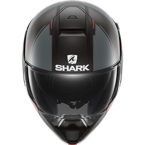 Shark / シャーク モジュラーヘルメット EVOJET VYDA MAT ブラック アンスラサイト レッド/KAR | HE8809KAR, sh_HE8809EKARL - SHARK / シャークヘルメット