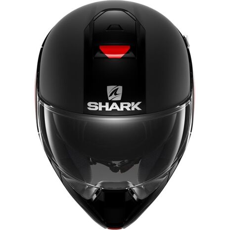 Shark / シャーク モジュラーヘルメット EVOJET KARONN MAT ブラック レッド ブラック/KRK | HE8811KRK, sh_HE8811EKRKS - SHARK / シャークヘルメット