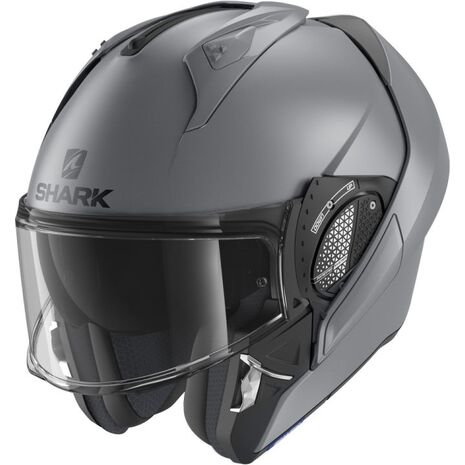 Shark / シャーク モジュラーヘルメット EVO GT BLANK MAT アンスラサイトマット/AMA | HE8912AMA, sh_HE8912EAMAM - SHARK / シャークヘルメット