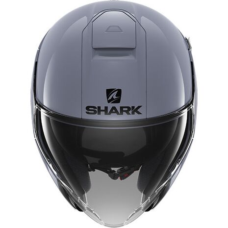 Shark / シャーク オープンフェイスヘルメット CITYCRUISER BLANK グラファイトグレイグロッシー/S01 | HE1920S01, sh_HE1920ES01XL - SHARK / シャークヘルメット