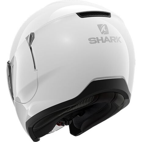 Shark / シャーク オープンフェイスヘルメット CITYCRUISER BLANK ホワイト アズール/WHU | HE1920WHU, sh_HE1920EWHUXS - SHARK / シャークヘルメット