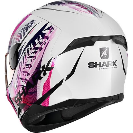 Shark / シャーク フルフェイスヘルメット D-SKWAL 2 SHIGAN ホワイト ブラック バイオレット/WKV | HE4038WKV, sh_HE4038EWKVXS - SHARK / シャークヘルメット