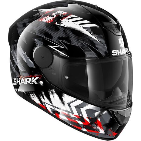Shark / シャーク フルフェイスヘルメット D-SKWAL 2 PENXA ブラック レッド アンスラサイト/KRA | HE4054KRA, sh_HE4054EKRAXS - SHARK / シャークヘルメット