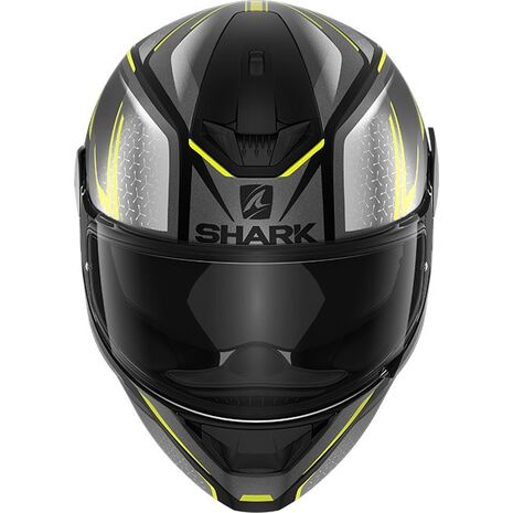 Shark / シャーク フルフェイスヘルメット D-SKWAL 2 DAVEN Mat ブラック アンスラサイト イエロー/KAY | HE4057KAY, sh_HE4057EKAYXS - SHARK / シャークヘルメット