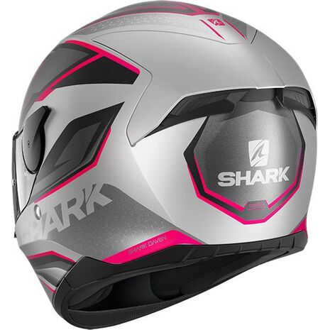 Shark / シャーク フルフェイスヘルメット D-SKWAL 2 DAVEN Mat シルバー ブラック バイオレット/SKV | HE4057SKV, sh_HE4057ESKVXL - SHARK / シャークヘルメット