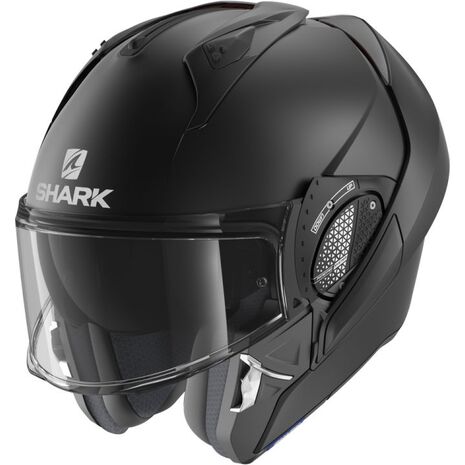 Shark / シャーク モジュラーヘルメット EVO GT BLANK MAT ブラックマット/KMA | HE8912KMA, sh_HE8912EKMAS - SHARK / シャークヘルメット
