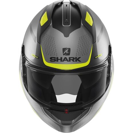 Shark / シャーク モジュラーヘルメット EVO GT ENCKE MAT アンスラサイト イエロー ブラック/AYK | HE8915AYK, sh_HE8915EAYKL - SHARK / シャークヘルメット