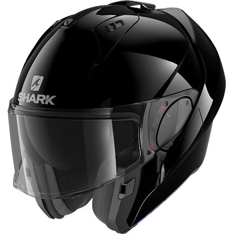 Shark / シャーク モジュラーヘルメット EVO ES BLANK ブラック/BLK | HE9800BLK, sh_HE9800EBLKS - SHARK / シャークヘルメット