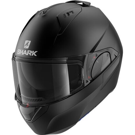 Shark / シャーク モジュラーヘルメット EVO ES BLANK MAT ブラックマット/KMA | HE9802KMA, sh_HE9802EKMAM - SHARK / シャークヘルメット