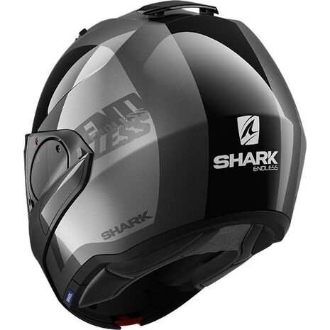 Shark / シャーク モジュラーヘルメット EVO ES ENDLESS アンスラサイト ブラック アンスラサイト/AKA | HE9806AKA, sh_HE9806EAKAL - SHARK / シャークヘルメット