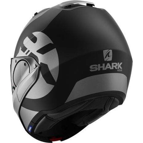 Shark / シャーク モジュラーヘルメット EVO ES KEDJE Mat ブラック アンスラサイト ブラック/KAK | HE9809KAK, sh_HE9809EKAKM - SHARK / シャークヘルメット