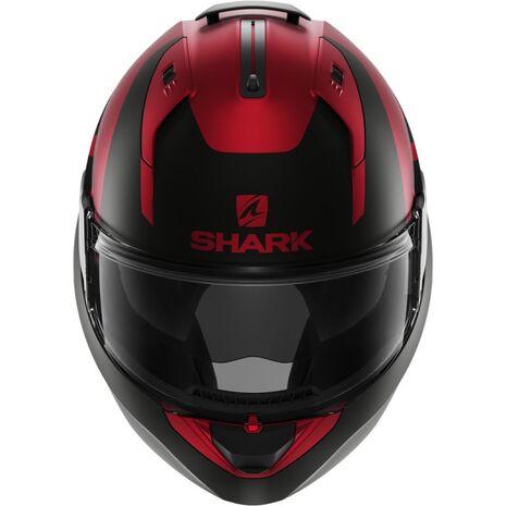 Shark / シャーク モジュラーヘルメット EVO ES KEDJE Mat レッド ブラック レッド/RKR | HE9809RKR, sh_HE9809ERKRL - SHARK / シャークヘルメット