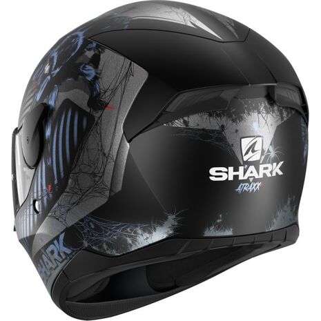 Shark / シャーク フルフェイスヘルメット D-SKWAL 2 ATRAXX Mat ブラック アンスラサイト ブルー/KAB | HE4059KAB, sh_HE4059EKABXS - SHARK / シャークヘルメット