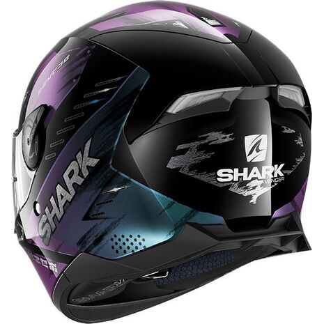 Shark / シャーク フルフェイスヘルメット SKWAL 2 VENGER ブラック グリターブラック/KXK | HE4960KXK, sh_HE4960EKXKXL - SHARK / シャークヘルメット