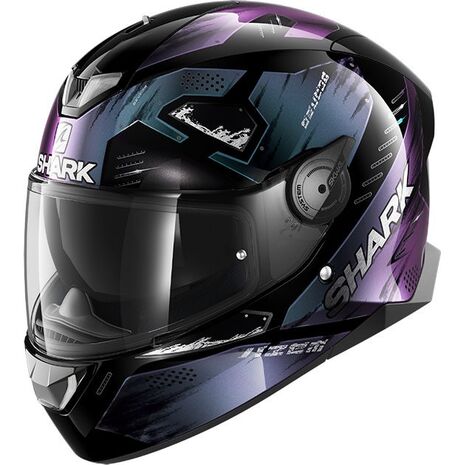 Shark / シャーク フルフェイスヘルメット SKWAL 2 VENGER ブラック グリターブラック/KXK | HE4960KXK, sh_HE4960EKXKXL - SHARK / シャークヘルメット
