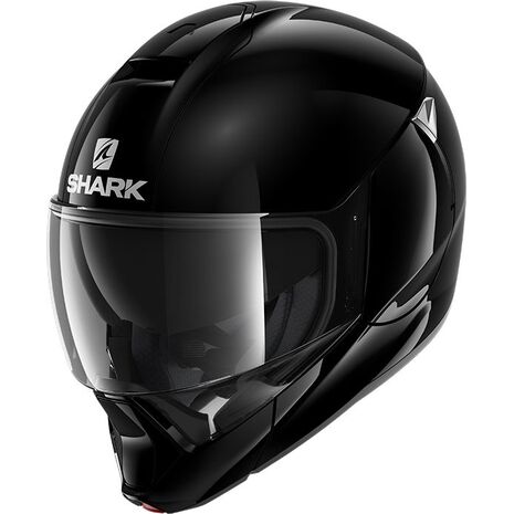 Shark / シャーク モジュラーヘルメット EVOJET BLANK ブラック/BLK | HE8800BLK, sh_HE8800EBLKXS - SHARK / シャークヘルメット