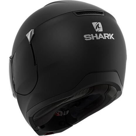 Shark / シャーク モジュラーヘルメット EVOJET BLANK Mat ブラックマット/KMA | HE8801KMA, sh_HE8801EKMAXL - SHARK / シャークヘルメット