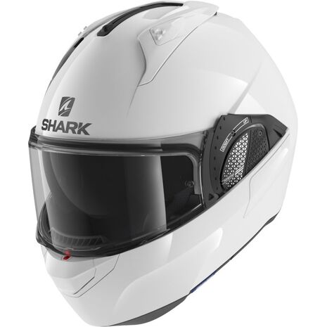 Shark / シャーク モジュラーヘルメット EVO GT BLANK ホワイト アズール/WHU | HE8910WHU, sh_HE8910EWHUXL - SHARK / シャークヘルメット