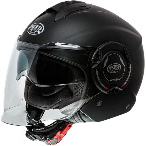 Premier / プレミア オープンフェイスヘルメット COOL U9BM | APJETCOOPOLU9M, pre_APJETCOOPOLU9M000L - Premier / プレミアヘルメット