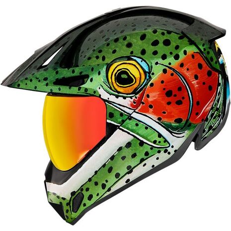 Icon Street フルフェイスヘルメット Variant Pro Bug Chucker 緑, icon_0101-14157 - ICON / アイコン