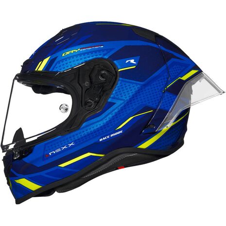 Nexx / ネックス ヘルメット X.R3R Precision BLUE /NEON Size L | 01XR303375163-L, nexx_01XR303375163-M - Nexx / ネックス ヘルメット